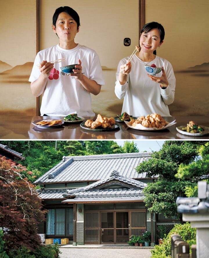キャスターの大江麻理子さんと梅ボーイズの山本将志郎さん