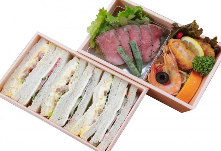 「ローストビーフ&野菜サンド」¥2,000