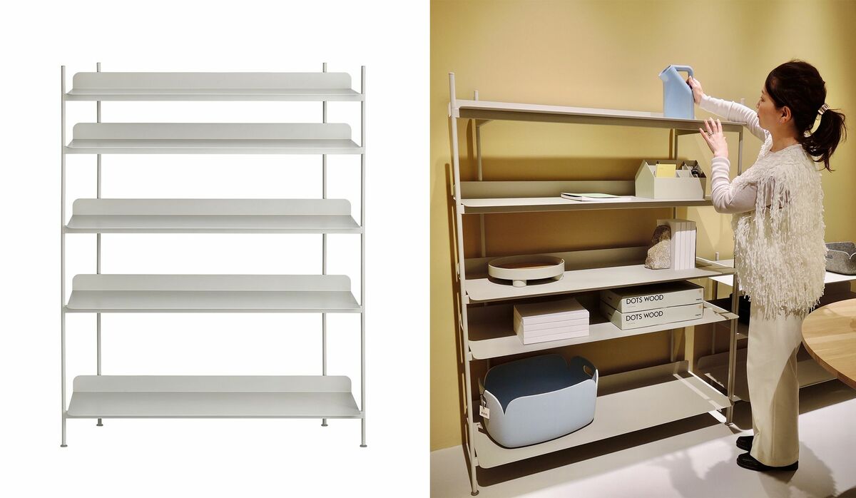 USM haller ユーエスエムハラー　1連2段 USM Haller ハラーシステム 1列2段キャビネット オープン