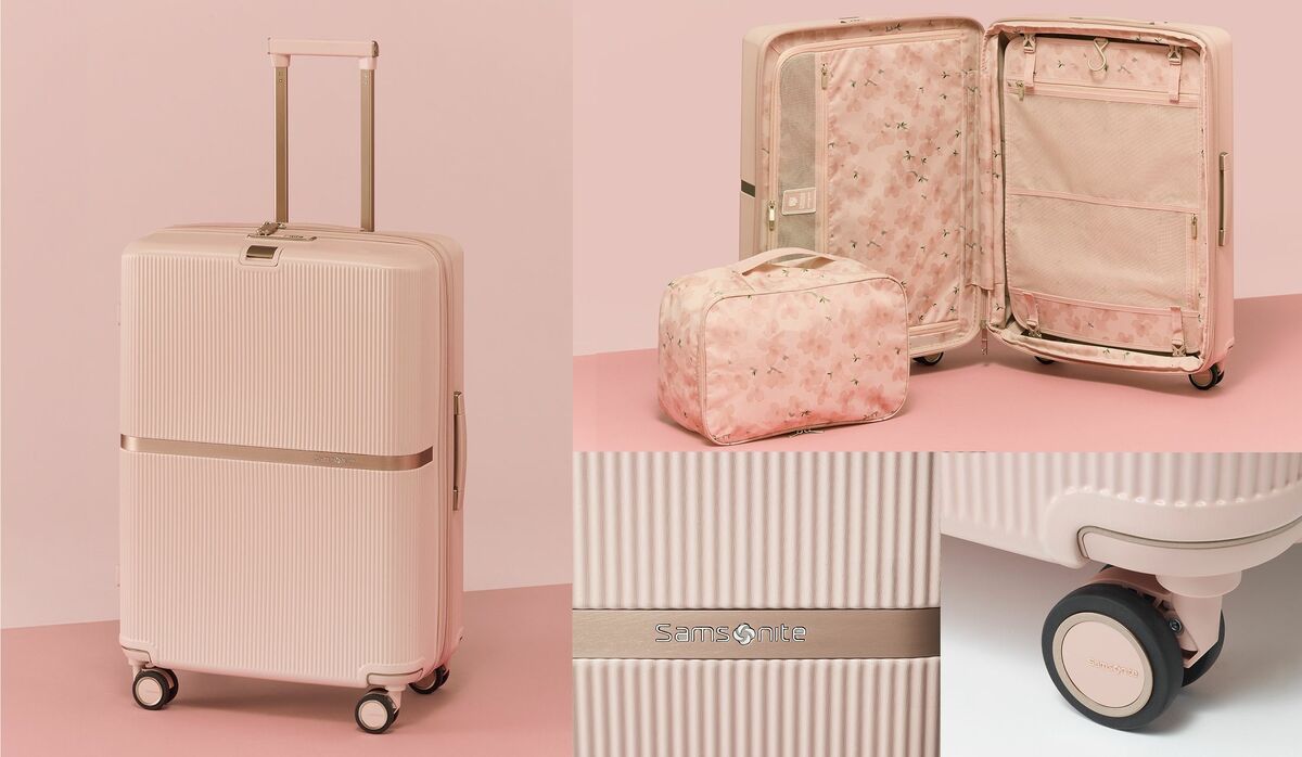 今だけピンクカラー登場！楽しい旅のお供に「Samsonite（サムソナイト
