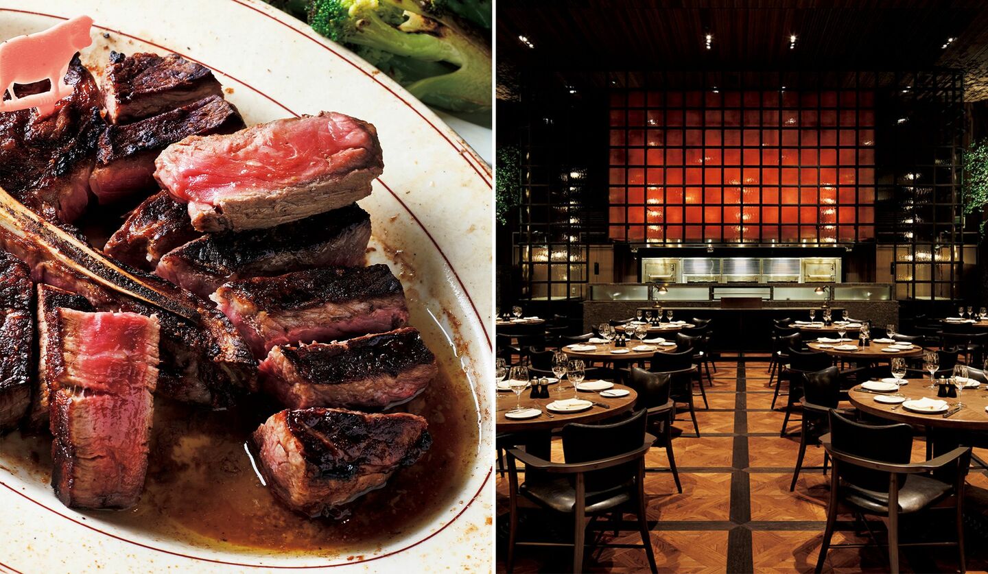「Peter Luger Steak House Tokyo」のTボーン・ステーキ