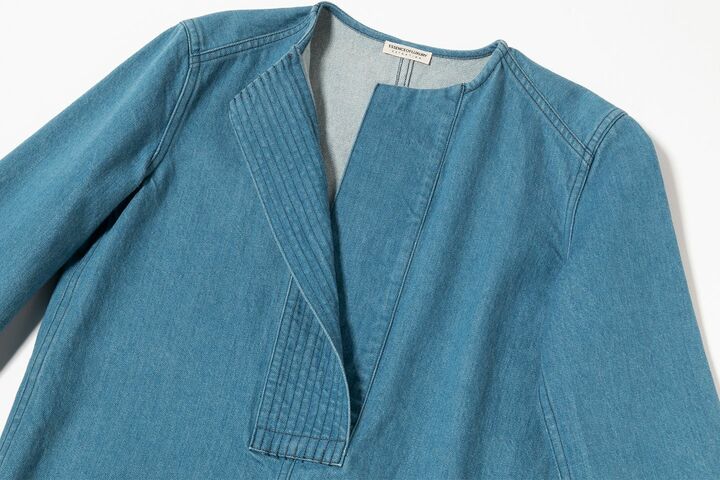 「エストネーション」のデニムシャツ
