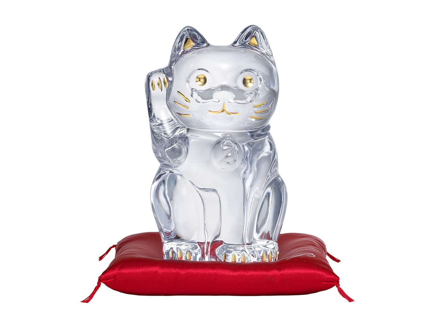 まねき猫 M【高さ16.5cm】※オリジナルクッション付き¥180,000(税抜)