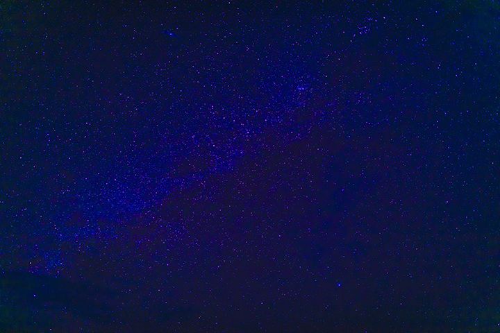 八重山諸島では満天の星空を見ることができる