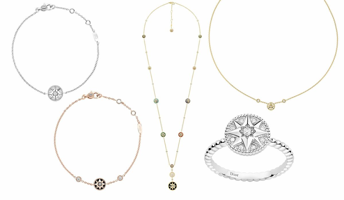 【幸運を呼ぶお守りジュエリー】Dior Rose des Vents リング 幸運を呼ぶお守りジュエリー】Dior Rose des Vents リング (Dior