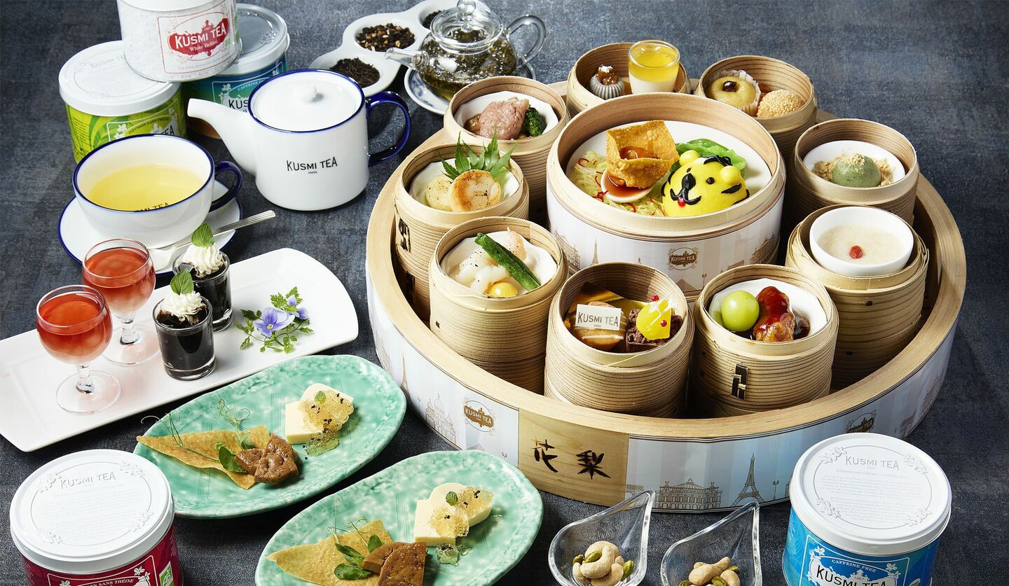 ANAインターコンチネンタルホテル東京の「薬膳アフタヌーンティー with KUSMI TEA~」