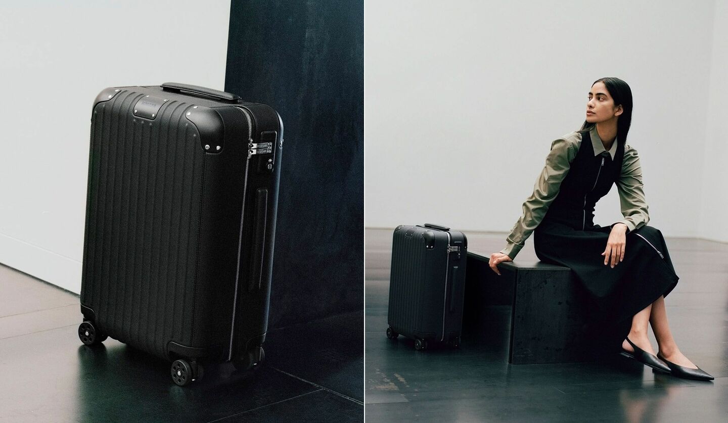 リモワのレザー製のスーツケース『ディスティンクト キャビン』