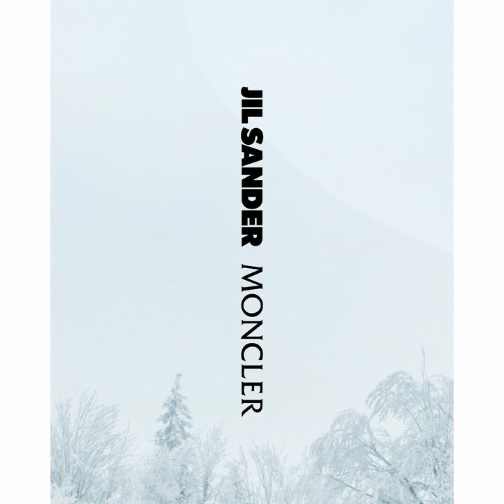 MONCLER + JIL SANDERのキャンペーンビジュアル