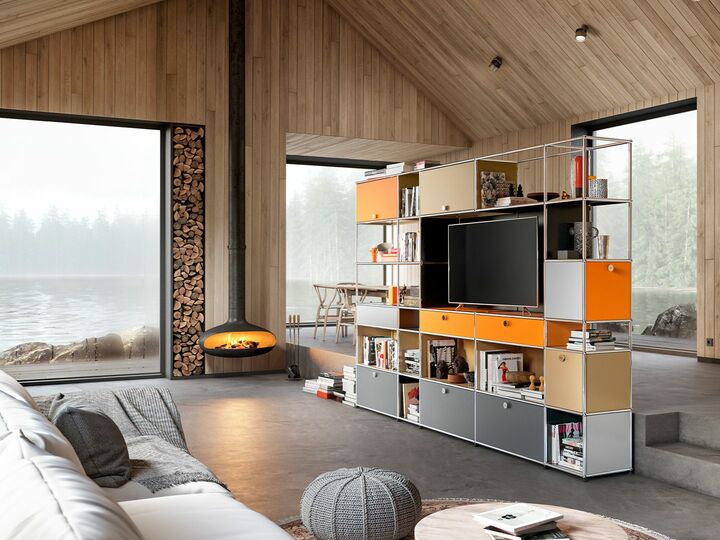 スイスのシステム収納ブランド「USM」の家具
