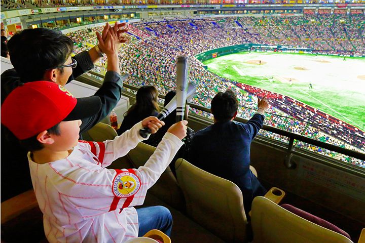 バルコニー観戦 ©️SoftBank HAWKS