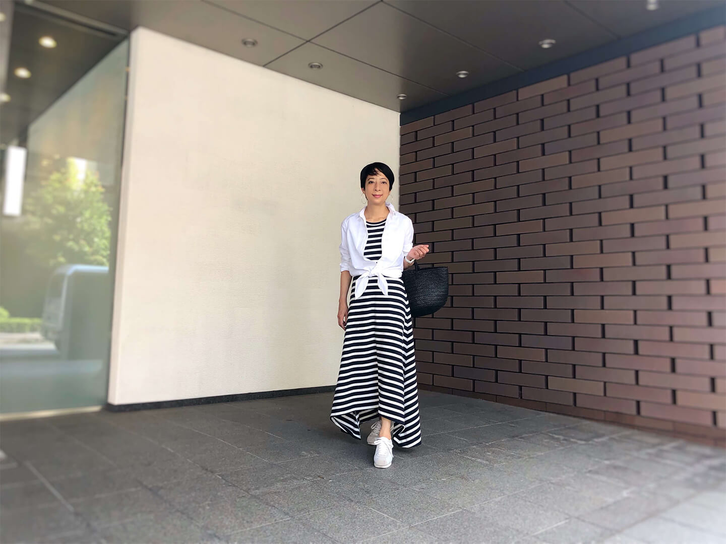 ワンピース_1,シャツ_1,大人コーデ_1