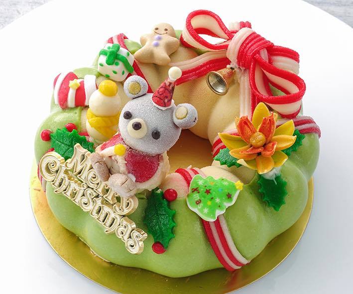 クリスマスケーキ(直径15×高さ11cm)¥4,000(税抜) ※50個限定