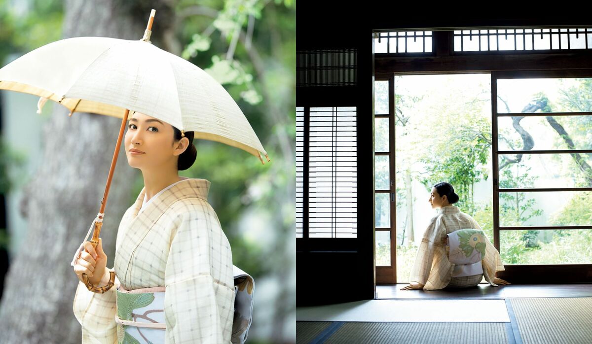 ユウ 美品 紗 夏着物“自分らしくあるべき姿”袋帯 5921 ht03a.jpg