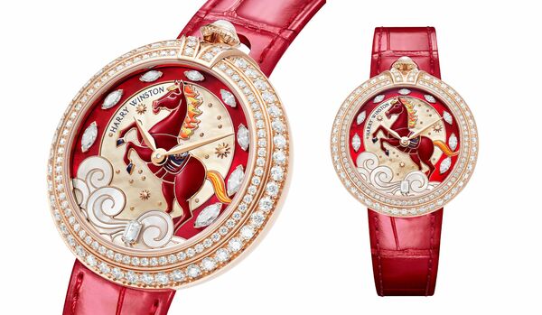 【ハリー・ウィンストン】世界限定８本！ 午年を祝う特別なジュエリーウォッチが華やかに誕生