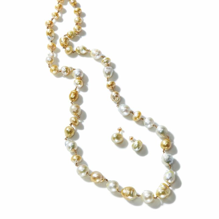 ネックレス_1,パール_1,ベージュ_1