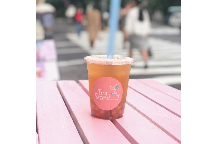 アイスティー（tallサイズ）￥430＋パステルタピオカトッピング￥50（税込）