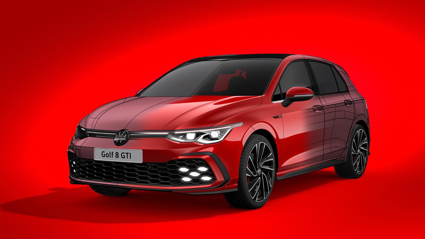 最新のデジタルデザイン技術が適用された新型ゴルフGTI。