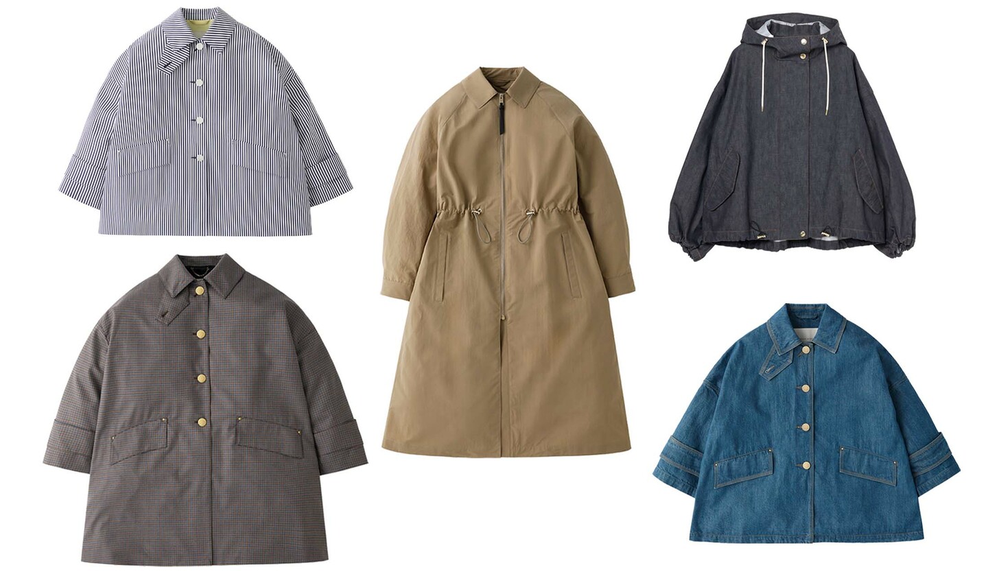 マッキントッシュの春アウター5着