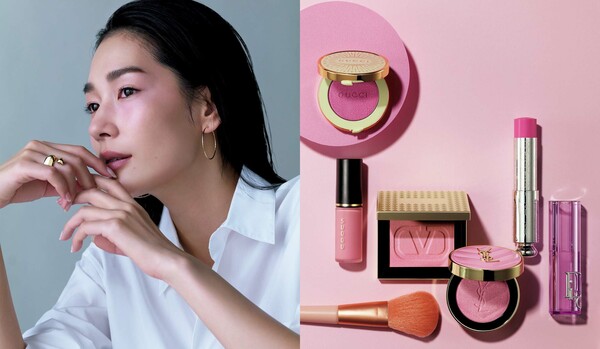 ディオール、イヴ・サンローランなど…最新チークで仕上げる【大人の頬をときめかせるピンクチーク】テクニック