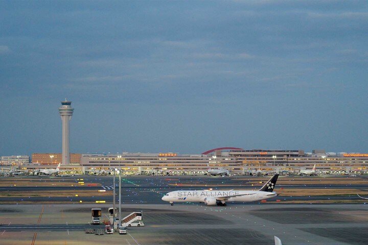 鈴木保奈美さんが撮影した羽田空港の写真