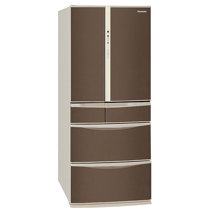 「コーディネイト冷蔵庫601L(NR-J60PC)」 ボディカラー:ライトベージュ、ドアカラー:ファインブラウン