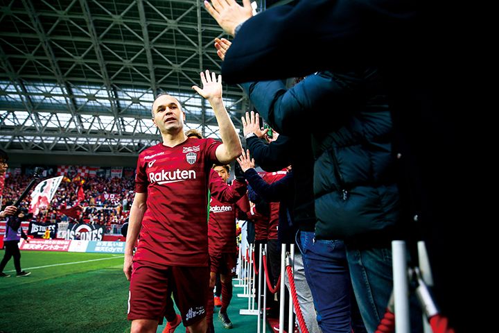 元スペイン代表サッカー選手、アンドレス・イニエスタ