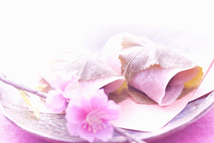 関東風(江戸風)の桜餅「長命寺(ちょうめいじ)」