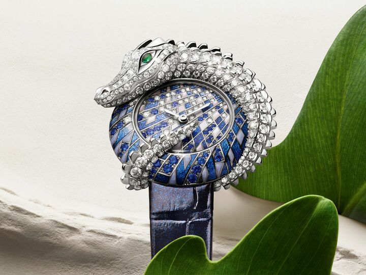 Cartier Crocodile Jewelry Watch