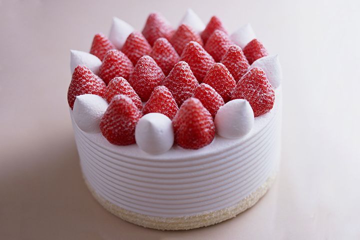 「スーパーあまおうショートケーキ」(セット料金¥11,000)