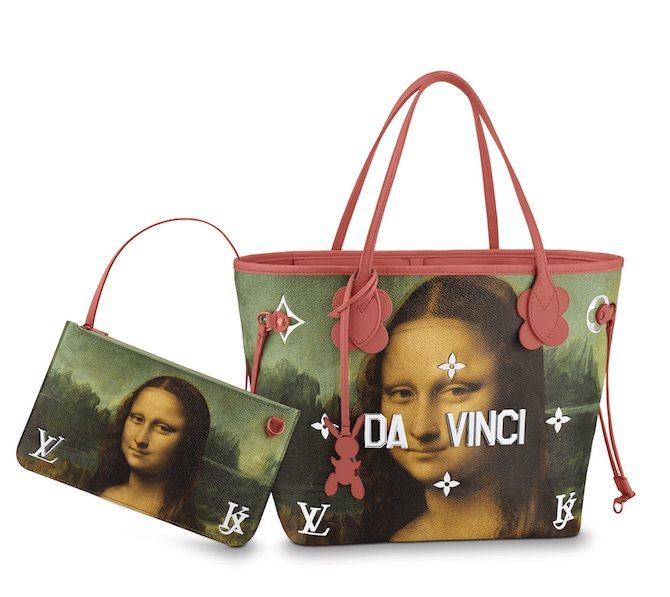 モナリザがバッグに！？ルイ・ヴィトンとジェフ・クーンズのユニークな