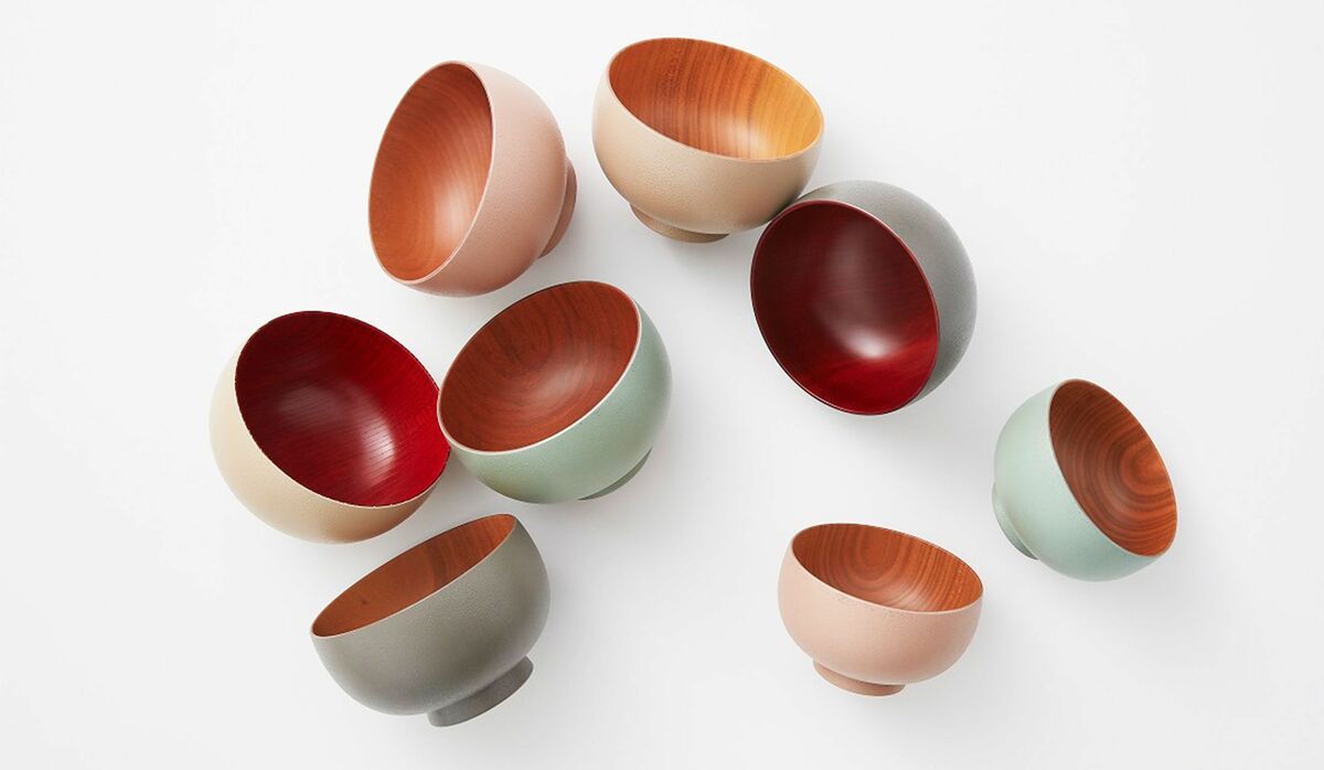 優しいパステルのお椀が愛らしい！山中漆器を代表するブランド