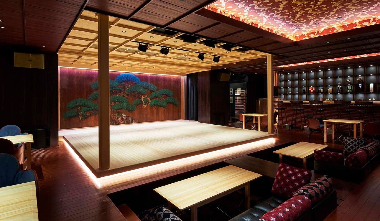 日替わり伝統芸能と日本食が楽しめる、劇場型レストラン＆ラウンジ東京・日本橋「水戯庵」