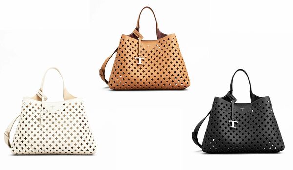 大ヒットシリーズ「トッズ レザーバッグ」から新モデルがデビュー！軽やかなパーフォレーションが春夏らしいトップハンドル