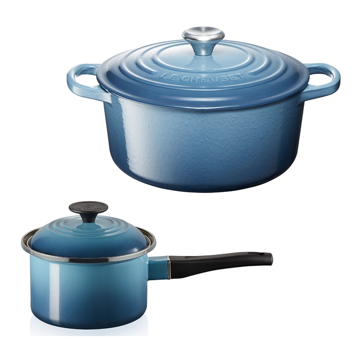 シグニチャー ココット・ロンド 22cm & EOS ソー スパン セット