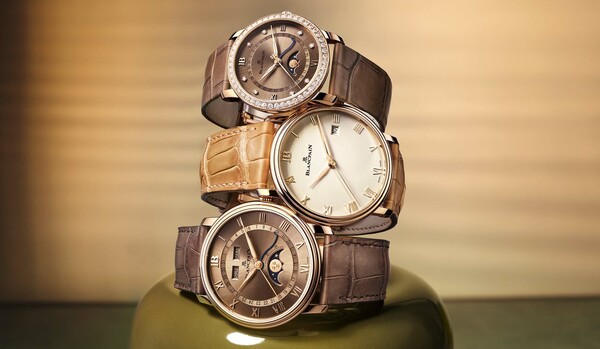 【ブランパン】「ヴィルレ」の新作が、秋色に彩られ“黄金の時間”を刻む──