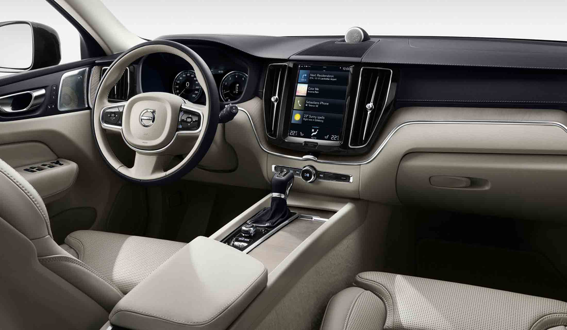 XC60のインテリア。