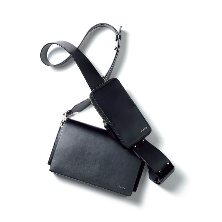 ［縦15×横22×マチ5cm］￥259,000（ランバン ジャパン）　[Precious2019年1月号138ページ] 