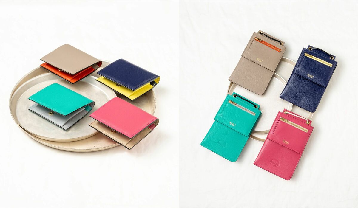 ラルコバレーノ L'arcobaleno スマートWキーケースWAKO限定色