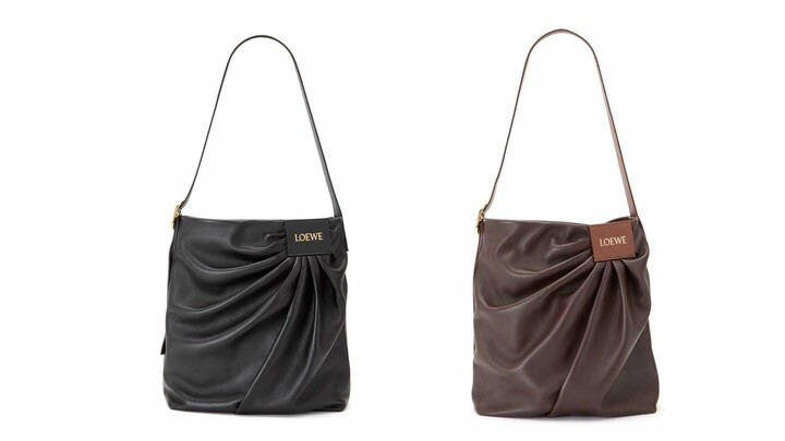 ロエベのバッグ「ドレープ トート」