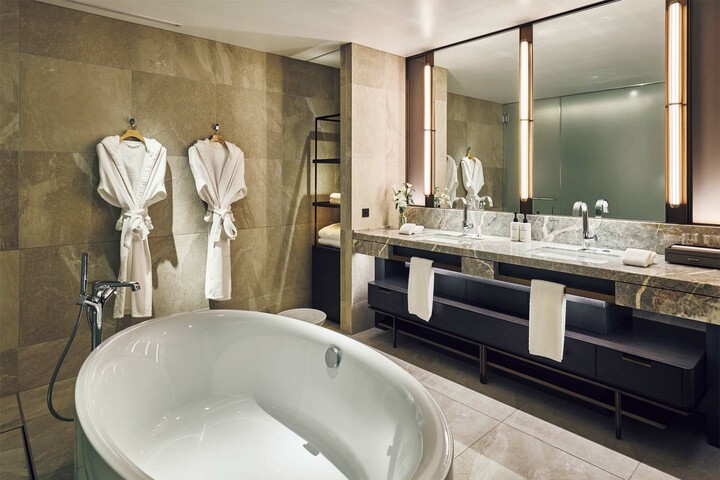 「インターコンチネンタル札幌」の客室「セレニティスイート」