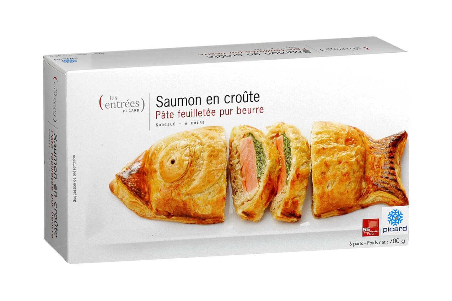「サーモンのパイ包み焼き」 ¥3,219(税込) オーブンで55分(210℃ 30分 + 180℃ 25分)焼きます