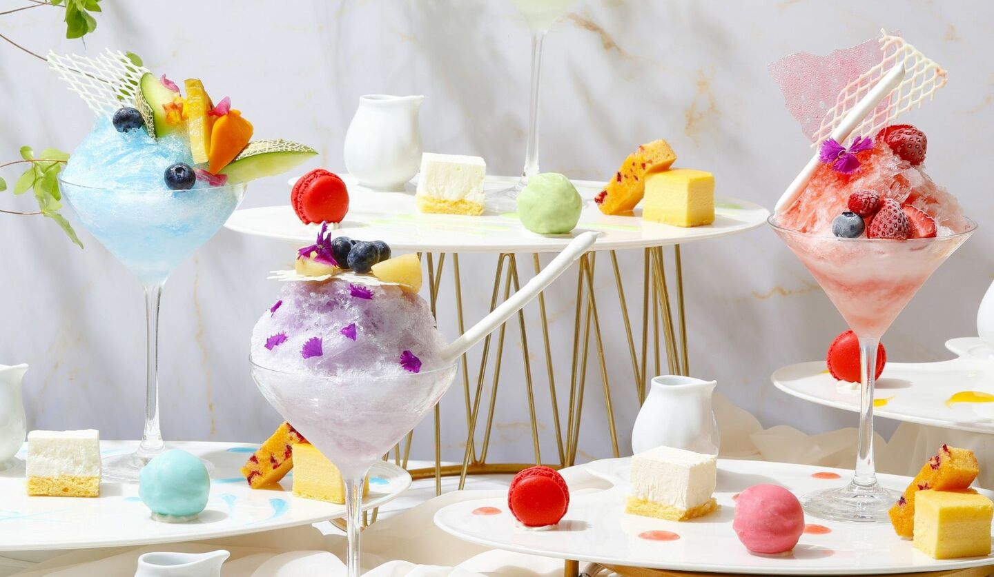 ザ ストリングス 表参道の「CANVAS ART SHAVE ICE PARFAIT」の画像