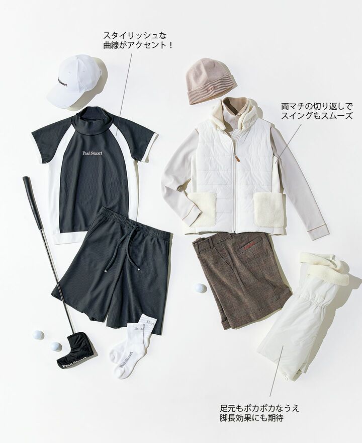 ゴルフ_1,スポーツ_1,帽子_1,トップス_1,パンツ_1