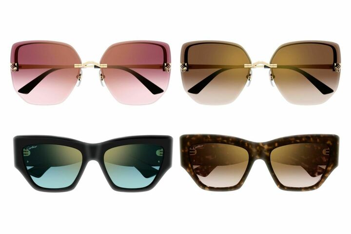 カルティエのサングラス4型