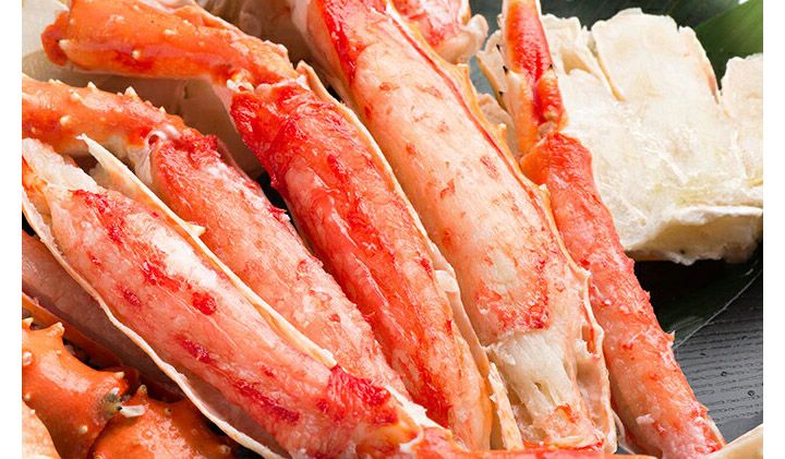 イバラガニ脚肉・半むき身(ビードロカット)1㎏ |北海道千歳市