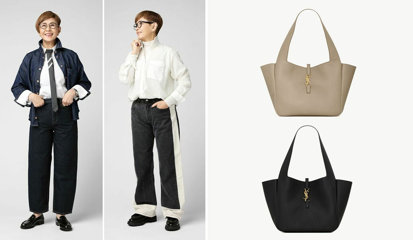 人気スタイリスト・犬走比佐乃さん、「サンローラン」の新作バッグ