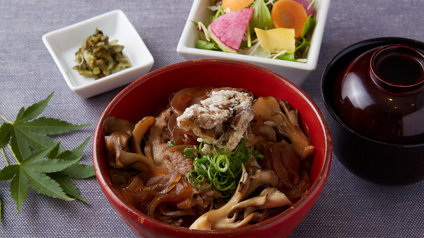 ~秋薫る~神戸牛舞茸牛丼