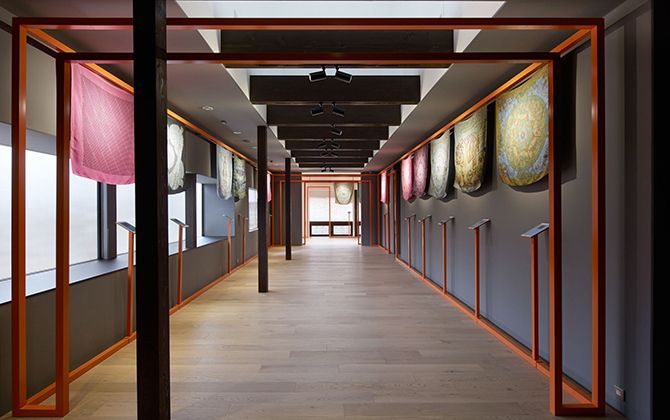 エルメス HERMES 祇園店 京都 期間限定
© Nacása & Partners Inc. / Courtesy of Hermès Japon