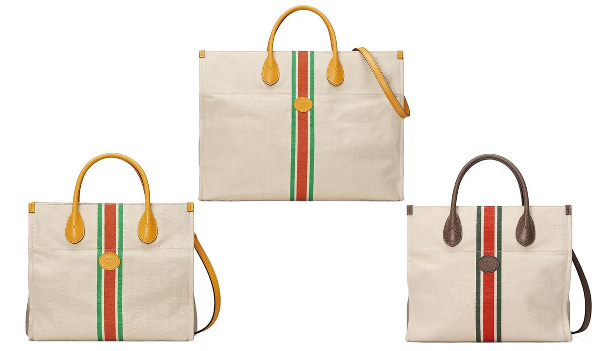 美品】GUCCIオールドグッチ PVCA4収納可能トートバッグ