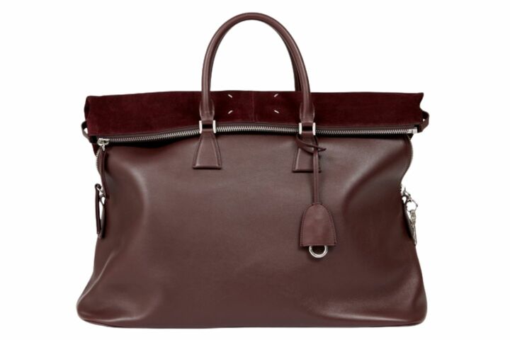 バッグ「5AC」ソフト  XL￥684,200【サイズ：縦38cm×横48cm×マチ20cm、素材：●●●●、色：バーガンディー】